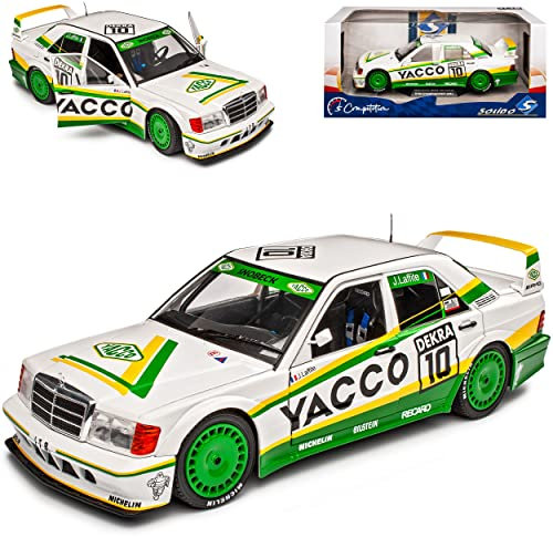 Mercedes-B C-Klasse 190E W201 2.5-16V Evolution II Weiss Laffite 1982-1993 1/18 Solido Modell Auto