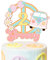 Two Groovy Birthday Cake Topper Two Groovy Party Decorations for Girls Hippie Boho Birthday Party Decorations 2nd Birthday Cake Topper