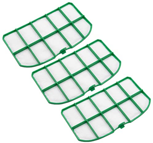 vhbw 3x filtro salva-motore compatibile con Vorwerk folletto VK200 aspirapolvere