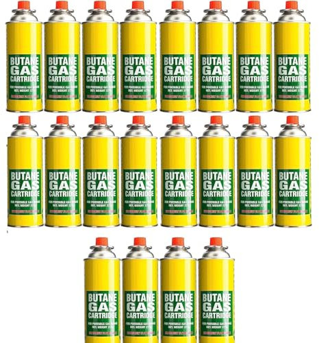 20×Universal Butane Gas Can Bottle Canister BBQ Portable Stove Cookers Cooker Grill Weed Burner Blow Torch