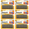 PANASONIC Lot de 6 Blisters de 20 Piles Alcaline Power Bronze LR6 AA 1.5 V