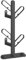 SONGMICS HOME Appendiabiti da Parete, Attaccapanni da Muro a Forma di Ramo, con 7 Ganci, Blocchi Sferici, per Vestiti, Cappelli, Borse, Nero Inchiostro RCR035B01