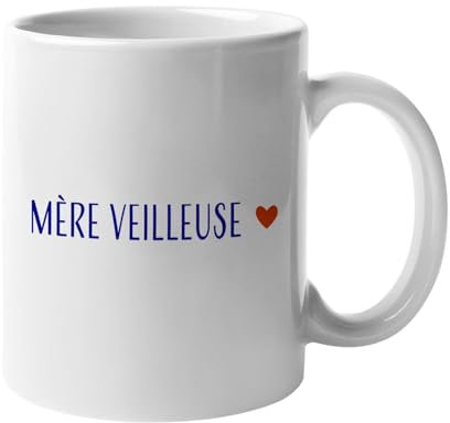 We Are Family, Mug Humoristique, Mere Veilleuse 3, Thème Pour maman, Idée Cadeau Original Humour, Idée cadeau Famille, Ami, Collègue, Anniversaire, en Céramique, 330 ml, Blanc