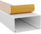 Bauhandel24 - Kabelkanal selbstklebend weiß 40 x 16 mm | 10 x 1 m Kabelschacht mit Schaumklebeband - Kabelabdeckung für Tisch, Wand und Boden Kabelkanäle für Elektroinstallation Kabelmanagement