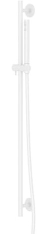 Steinberg Serie 100 Brausegarnitur, Brausestange 900mm, Stabhandbrause, 1001601, Farbe: Weiß