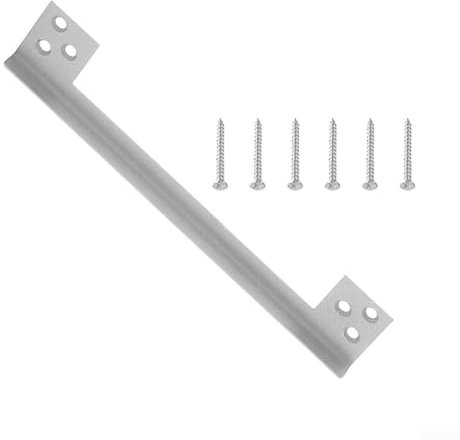 Door Latch Guard Plate for Enhanced Security on Outswing Doors Stainless Steel Safety Protector (11 inches)