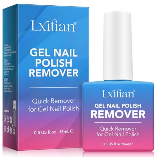 Remover Semipermanente Unghie, Solvente per Smalto Semipermanente, Gel Nail Polish Remover,Rimuove Facilmente e Rapidamente lo Smalto in 3-5 Minuti, Non fa Male alle Unghie