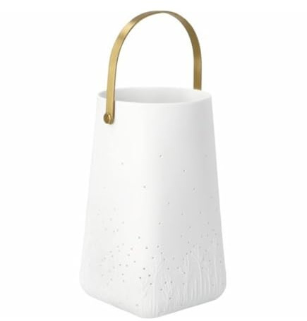 Räder Porzellan Laterne „Wildwiese“ 20 cm – Blumenwiesen-Motiv