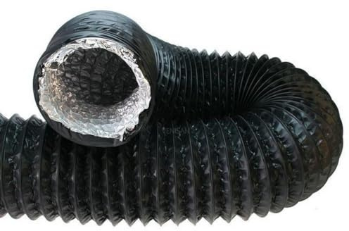 Easy Act Combiconnect Flex-Schlauch Ø 80 mm, Länge 10 m, flexibler mehrschichtiger Lüftungsschlauch mit Kunststoffbeschichtung für Klima- und Lüftungsanlagen