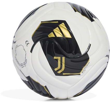 adidas Unisex Juventus Home Mini Recreation Ball, White/Black, 1