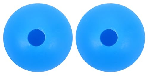 Hemobllo Sound Healing Tuning Fork Holder Set 2 Rubber Balls for Meditation and Chakra Balancing