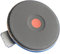 Placa de cocina (145 mm, 1500 W, 230 V, AT. Flash de placa de cocina (con 4 mm borde cromado, 4 puertos STI, para magdalenas con masa placas de cocina