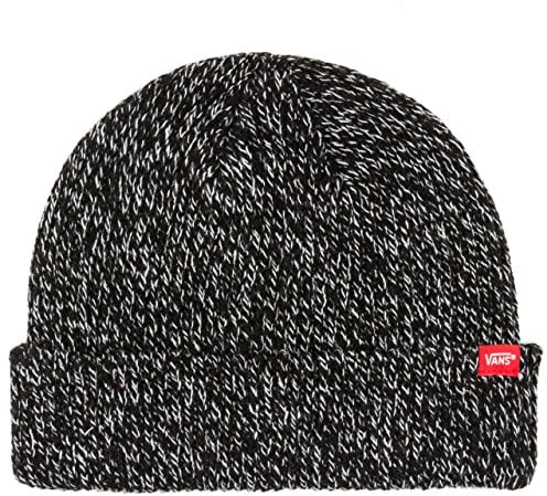 Vans Herren Beanie Core Basics Beanie Black Heather, Größe OS, 1140881, Schwarz / Erika, Einheitsgröße