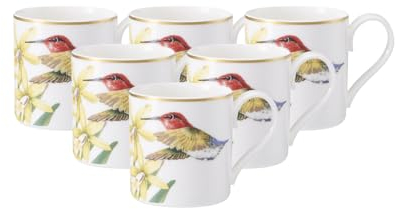 Villeroy & Boch Amazonia - Juego de 6 tazas de café (80 ml)