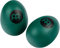 Meinl Percussion Egg Shaker Pair - 2 egg shakers with clear, soft Sound - Musician Gift - Plastic, Green (ES2-GREEN)