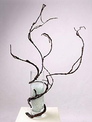 artplants.de Deko Korkenzieherzweig, braun, 110cm - Dekozweig