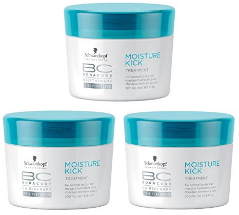 Schwarzkopf Moisture Kick Treatment 200ml 3er Pack