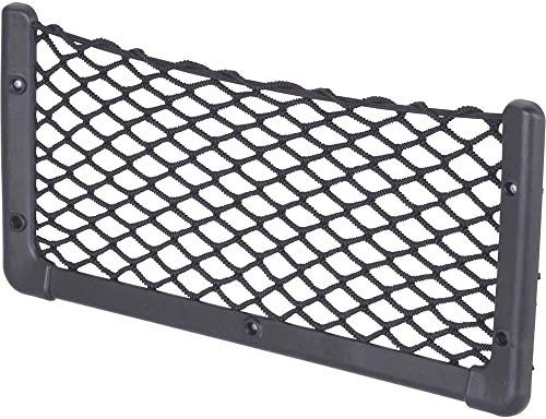 hr-imotion Stretchnetz Ablage zur Schraubmontage für Fahrzeuge und Innenräume [Größe XL (405mm lang) , Universell Einsetzbar , Einfache Installation] 10511301