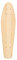Bamboo Skateboards Mini Cruiser Skateboard-Deck, 15,2 x 57,1 cm