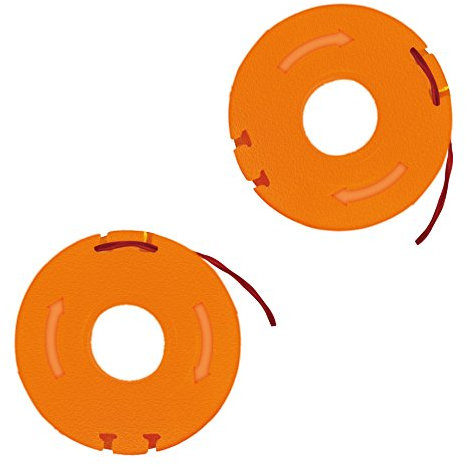 WORX ricambio della bobina di filo per decespugliatore, Orange, 6.5 x 6.5 x 2.2 cm, wa0004.1