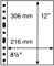 Leuchtturm Kunststoffhüllen SH 312, 1 Tasche, PP, klar, 50er Pack