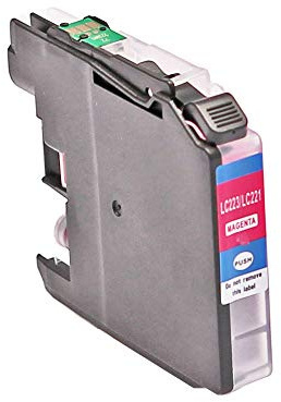 Alternativ Tintenpatrone für Brother LC-225XLM LC-225XL Magenta für DCP-J4120DW MFC-J4420DW MFC-J4425DW MFC-J4620DW MFC-J4625DW MFC-J5320DW MFC-J5600Series MFC-J5620DW MFC-J5625DW MFC-J5720DW von ABC