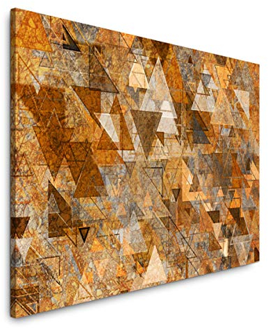 Paul Sinus Art Abstraktes Gemälde 150 x 100 cm Inspirierende Fotokunst in Museums-Qualität für Ihr Zuhause als Wandbild auf Leinwand in XXL Format