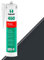 RAMSAUER 450 Sanitär 1K Silikon (Dunkelanthrazit) - 310ml Kartusche, ideal für Feuchträume & Nassbereiche, Lebensmittelbereich, leicht verarbeitbar, schnelle Tiefhärtung, optimale Glättbarkeit