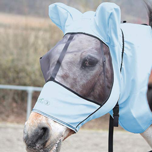 Boett Fliegenmaske Sweet Itch Hood - Iceblue (Gr. 85-115)
