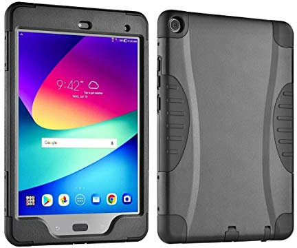 Verizon - Funda resistente con protector de pantalla integrado para tablet ASUS ZenPad Z8s de 7,9, color negro