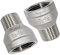 Horiznext npt 1/2-3/4 male to female thread reducer adapter, stainless steel connector for plumbing,shower hose, sink faucet, tub, air water gas line(2 pcs)