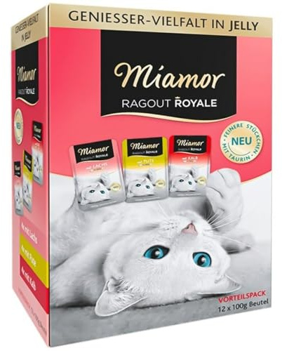 Miamor FB Ragout Royale Multibox in Jelly 12 x 100 g (Menge: 4 je Bestelleinheit)