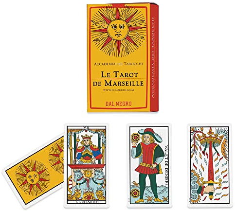 Dal Negro Tarot adivinatorio El Tarot de Marsella – 78 Cartas – 042410 Multicolor