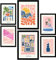Nacnic Set de 6 Posters Minimalismo en Colores Pastel. Dulce hogar. Láminas de Paisajes y Naturaleza para el Diseño y Decoración de Interiores. Tamaños A3 & A4, sin marcos.