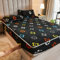 Bleyoum Bedding Gesteppte MatratzenauflageWeich Mikrofaser Matratzen Topper mit Spannumrandung Matratzenschoner Unterbett auch für Boxspring-Betten,48x74cm/2PCS
