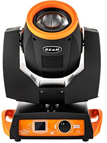 Moving Head Bühnenbeleuchtun Licht 7R 230W DMX512 16 Kanäle Strahl Bewegliches Kopflicht 17 Gobos RGBW 14 Farben DJ Lights 8 Prismen Scheinwerfer Steuerung Disco Party Lights