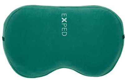 Exped Down Pillow | Luxurious Camping Pillow | Washable, Cypress, Large, 11.4 x 18.9 x 5.9 inches