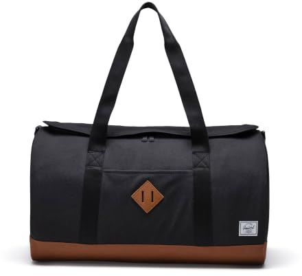 Herschel Heritage™ Reisetasche, Schwarz/Sattelbraun