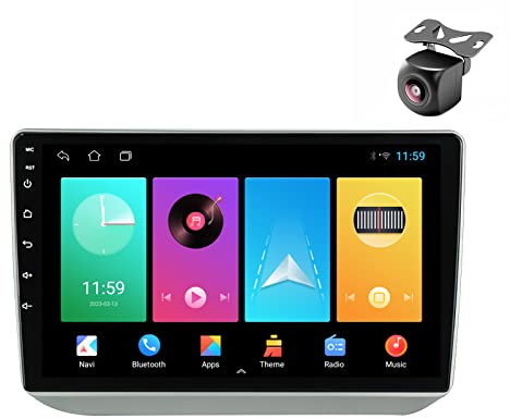 Android 12 Autoradio per Skoda Fabia 2 2007-2014 2 DIN Stereo Car Tablet Pollici Schermo MP5 Lettore Multimediale Receiver GPS Radio con FM DAB+ SWC Car-play Android auto (M100S 4core 1+16G)