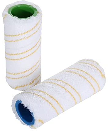 DEFROL 2/4/8-teilige Rollenbürste Rollenbürsten ersetzen, for Kärcher Hartbodenreiniger FC 3 FC 3D FC 5 FC 7 Staubsauger Dampfer (Color : 2PC)