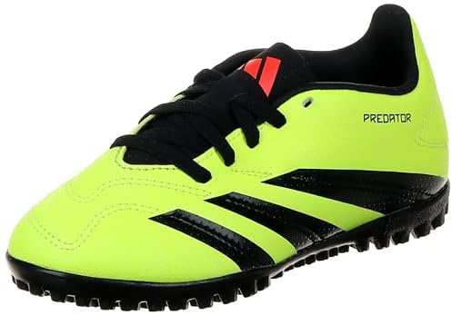 adidas Boy's Juniors Predator Club Turf Football Boots in Yellow