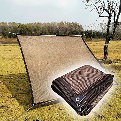 Voile D'ombrage Rectangulaire 6x4m, Pare-Soleil Résistant Aux UV À 90% D'ombrage, Filet D'ombrage avec Œillets, Léger Et Durable Protection Solaire, pour Extérieur/Terrasse/Patio Lawn