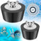 2 PCS Pool Winterstopfen,38mm/51mm Winterstopfen Pool Gummistopfen,Konisch Mit Edelstahl-Flügelmutter,für Gegen Frostschäden an Schwimmbecken Abflussrohrleitungen(A)