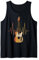 Herzschlag Gitarre Guitar Player Rock Music Gitarrist Herren Tank Top