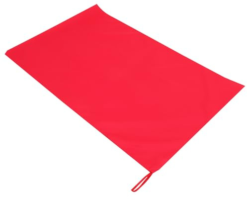 GLEAVI Drap Rouge Patients Glisse Alités de Transfert Polyester
