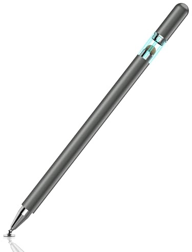 Meliya Lápiz iPad Capacitivo para Pantallas táctiles Tapa Magnética Universal Lápiz para Apple/iPad/Samsung/Xiaomi/Huawei/Android Tablet y Teléfonos Precisión(Gris)