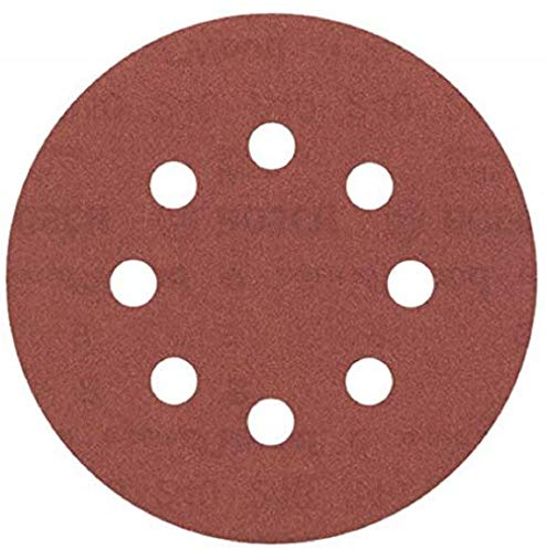 Bosch Accessories Disque Abrasif C430 pour Ponceuses Orbitales, 240 Grain, 125mm, Lot de 5