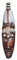 Woru Wand-Maske Keno Man 50 cm,handgearbeitete Holz-Maske aus Bali, Wandmaske, Wand-Deko