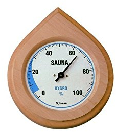 Finnsa Sauna-Hygrometer in Tropfenform