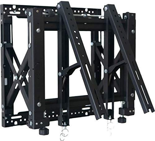 Edbak VWPOP65-P Flat Screen Wall Mount - Flat Screen Wall Mounts (60 kg, 42 Inch, 65 Inch, 100 x 100 mm, 400 x 200 mm, Black)